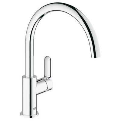 Grohe BauEdge Mitigeur de cuisine rehaussé chrome