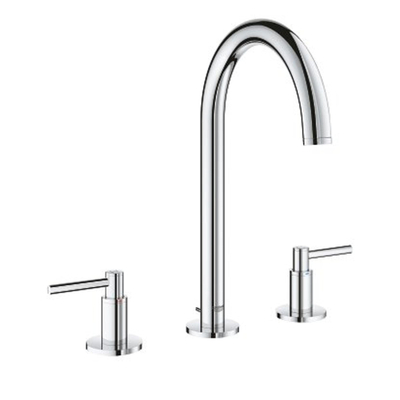 GROHE Atrio Robinet de lavabo 3 trous M-size avec bonde et bec rotatif chrome