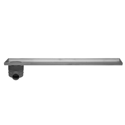Easy drain Multi partie encastrable drain 100cm sortie latérale sans grille inox