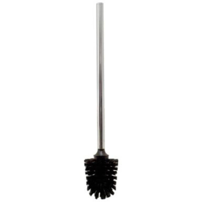 Emco tête de brosse 70mm noir manche de brosse chromé
