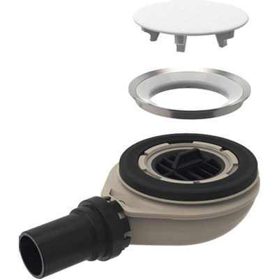 Geberit Setaplano Siphon pour baignoire/receveur de douche l.11,5xL16,3cm 90cm