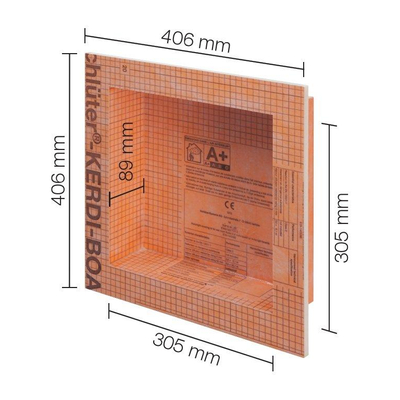 Schluter niche encastrée 305x305mm