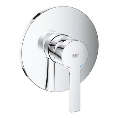 Grohe Lineare New Inbouwthermostaat - 1 knop - zonder omstel - chroom