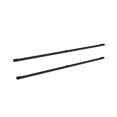 Royal plaza Merlot poignées pour meuble bas 120cm a2pcs carré noir mat
