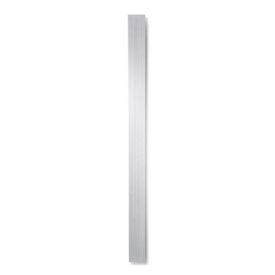 Vasco Bryce Mono Radiateur design aluminium vertical 200x15cm 642watt raccord 0066 Blanc à relief