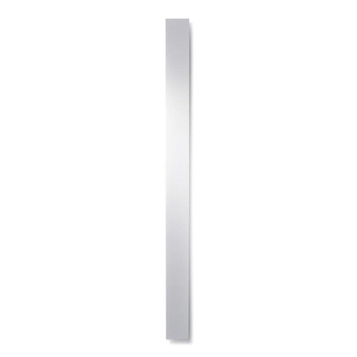 Vasco Beams Mono Radiateur design aluminium vertical 180x15cm 671watt raccord 0066 Blanc à relief