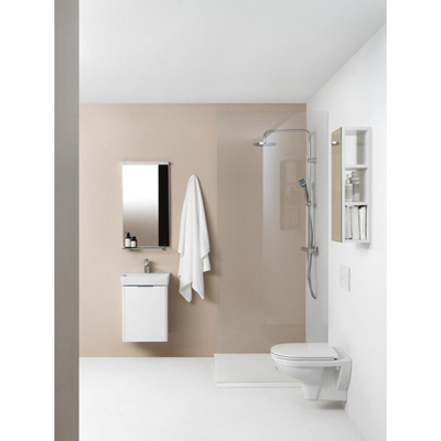 Laufen Solutions receveur de douche 120x100x3.8cm rectangulaire Marbond blanc