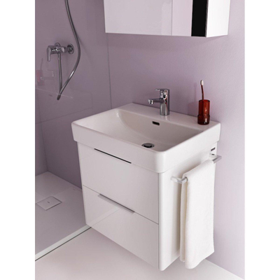 Laufen Base for Pro S meuble sous lavabo avec 2 tiroirs pour lavabo H810963 57x44x53cm blanc brillant