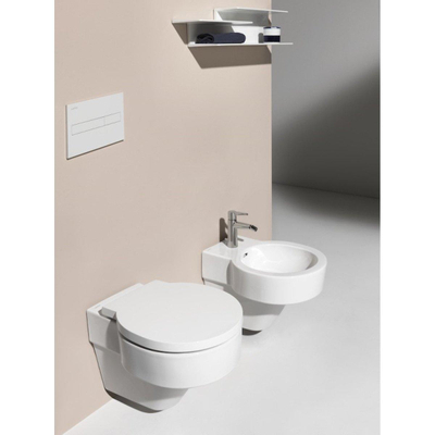 Laufen Val hangtoilet – spoelrandloos – diepte 53 cm – glans wit