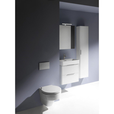 Laufen Val hangtoilet – spoelrandloos – diepte 53 cm – glans wit