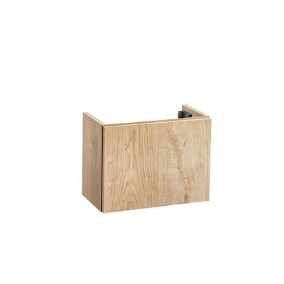 Vtwonen Cube Meuble sous lave-mains droite 40x20cm Oak