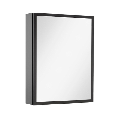 Vtwonen baden Stock spiegelkast links 45x60cm black