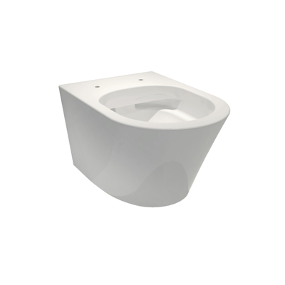 Royal Plaza Opus Classic Toiletset - 53cm - met spoelrand - diepspoel - met zitting - softclose - quick release - wit