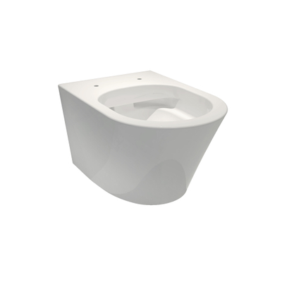 Royal Plaza Opus Classic Toiletset - 53cm - spoelrandloos - diepspoel - met zitting - softclose - quick release - wit