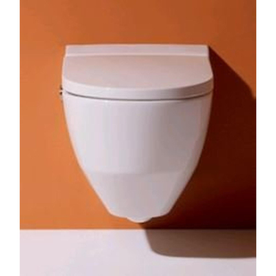 Laufen Cleanet NAVIA WC-douche 40.5x58x37cm évacuation profonde incl. abattant de WC avec couvercle et softclose céramique blanc mat mat