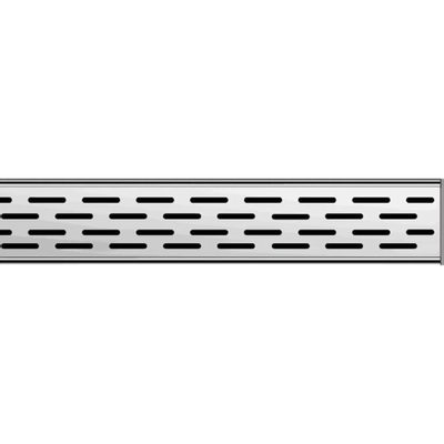 Aco FlexDrain E ShowerDrain Caniveau de douche en acier inoxydable à fente grille 587mm