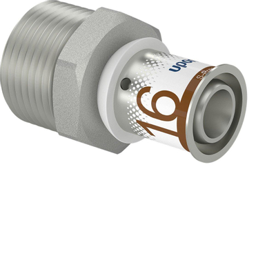 Uponor S-Press Plus raccord équerres 16mmx3/4bu