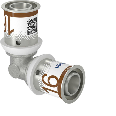 Coude à sertir 90° Uponor S-Press Plus 16x16mm