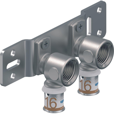 Uponor S press plus plaque de montage pour presse radiale 16mmx1/2bi non rotative avec plaques murales hoh 50mm