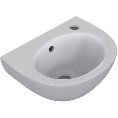 Ideal Standard Simplicity lave-mains 350x260x160 mm montage murale porcelaine blanc avec trou de robinet à droite
