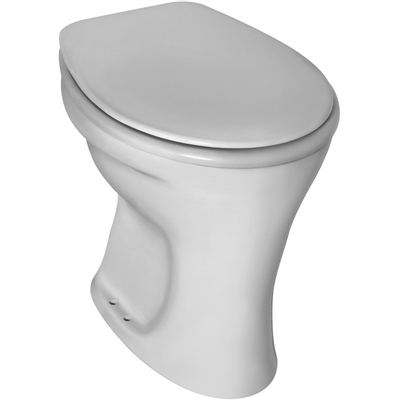 Ideal Standard Eurovit closet staand met spoelrand vlakspoel AO wit