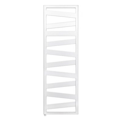Zehnder Ribbon Radiateur sèche-serviettes électrique 156,7 cm 230 volts | 50 Hz Acier Blanc brillant