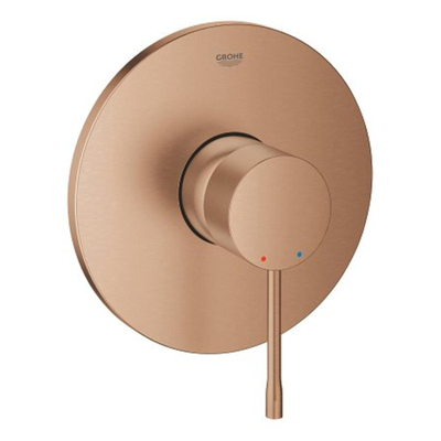 Grohe Essence New Mitigeur de douche encastré - 1 bouton - brushed warm sunset 24057DL1