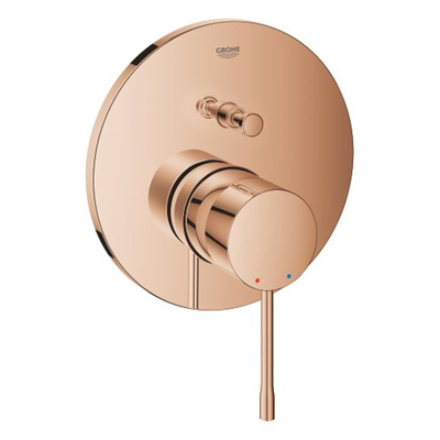 GROHE Essence New partie apparente pour mitigeur de baignoire encastré avec inverseur warm sunset 24058DA1