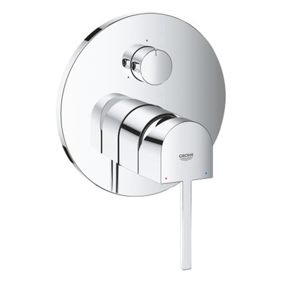 Grohe Plus Mitigeur thermostatique encastré - 2 boutons - robinet de douche/bain - chrome