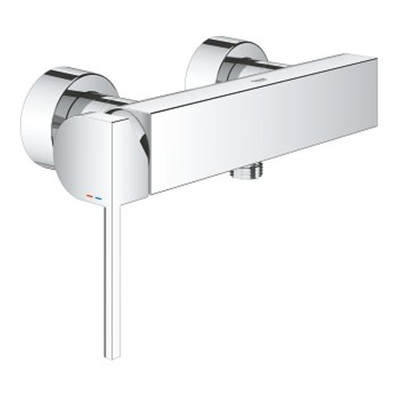 Grohe Plus Douchekraan - zonder omstel - met koppelingen - chroom