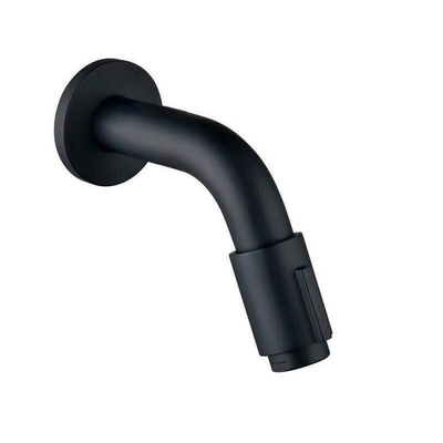 Robinet lave-mains mural 11cm mat noir Royal plaza Gondo 2.0