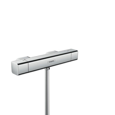 Hansgrohe Ecostat E Douchekraan - thermostatisch - zonder omstel - met koppelingenHOH=15cm - thermostaat - hoogglans chroom