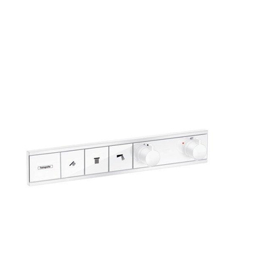 Hansgrohe Rainselect Afbouwdeel - voor inbouw douchekraan - thermostatisch - voor 3 functies - 52.7x90cm - thermostaat - mat wit