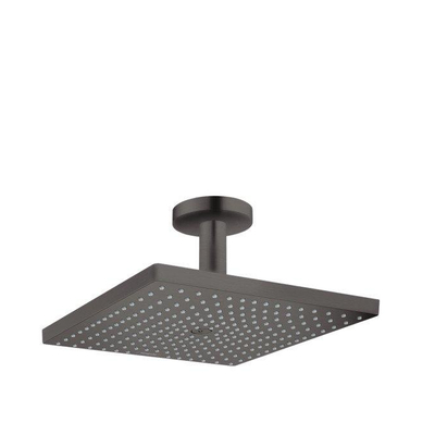 Hansgrohe Raindance e Hoofddouche m plafondarm - 30cm - geborsteld zwart chroom