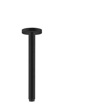 Hansgrohe Raindance E douchearm - 30cm - plafond - mat zwart