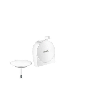 Hansgrohe Exafill S S - afbouwdeel - voor badafvoer- overloop- en vulcombinatie - mat wit