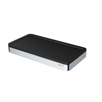 Geesa Frame Planchette universelle 21cm Noir / Chrome