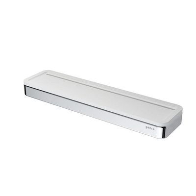 Geesa Frame Étagère 26cm Blanc / Chrome