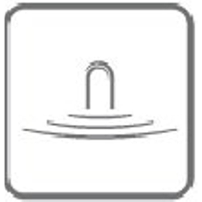 Villeroy & Boch Collaro alimentation en eau, intégrée dans le trop-plein chrome