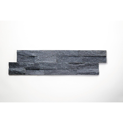 Royal plaza steenstrips quartzite 150x550 noir mat brillant