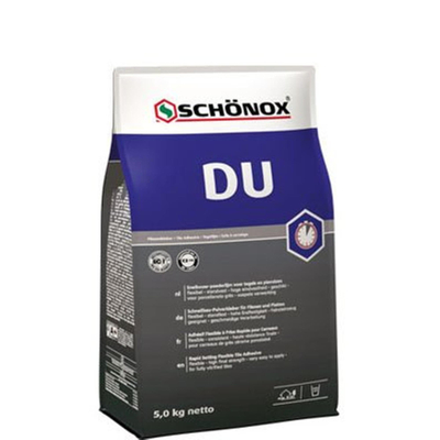 Schonox Du snel afbindende flexlijm 5kg