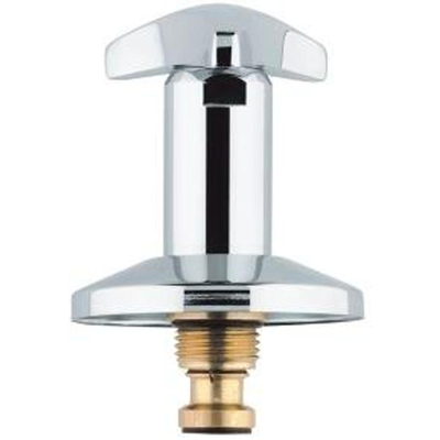 Grohe Trecorn Bovendeel - voor inbouw stopkraan - 1/2 inch - warm - chroom