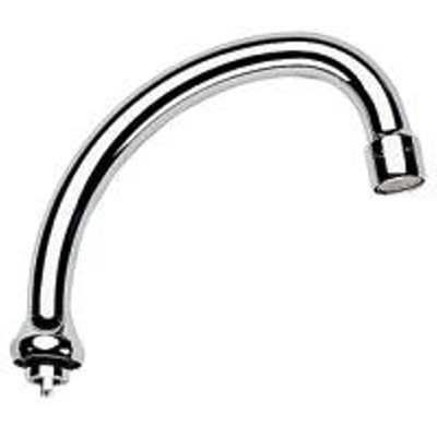 Grohe Draaibare Buisuitloop - 3/4 inch - 140mm - chroom