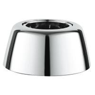 GROHE rosace haute pour robinet chrome