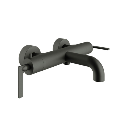 vtwonen Grip Robinet baignoire thermostatique avec leviers Black steel