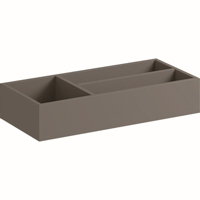 Geberit Xeno2 insert de tiroir agencement en T gris scultura