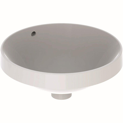 Geberit VariForm lavabo à poser rond sans trou de robinet sans trop-plein Ø40x17.8cm blanc 500702012