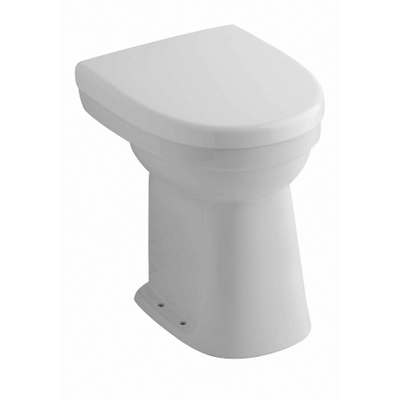 Geberit 300 Comfort cuvette WC-93 surélevée +6cm à fond plat 35.5x47cm PK blanc