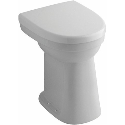 Geberit 300 Comfort cuvette WC-84 rehaussée +10cm à fond plat 35.5x47cm EV blanc