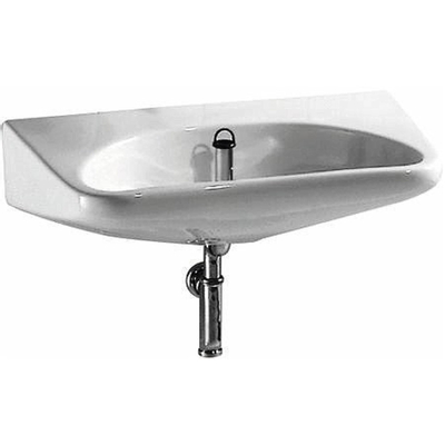 Geberit 300 Comfort wastafel - 64cm - zonder kraangat - zonder overloop KeraTect - wit